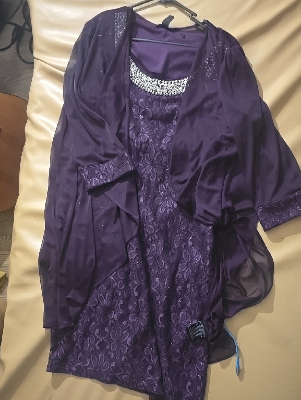 R&M Richards purple dress